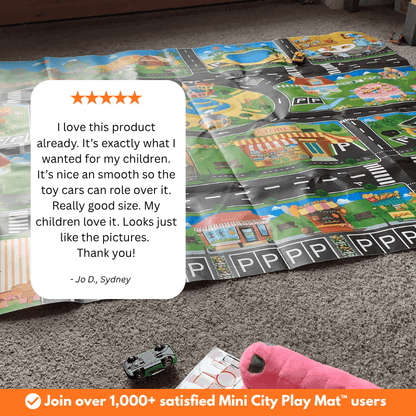 ExploraForge™ Mini City PlayMat