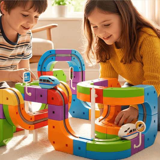 ExploraForge™ MagnaRail Deluxe Set (123 Piece)